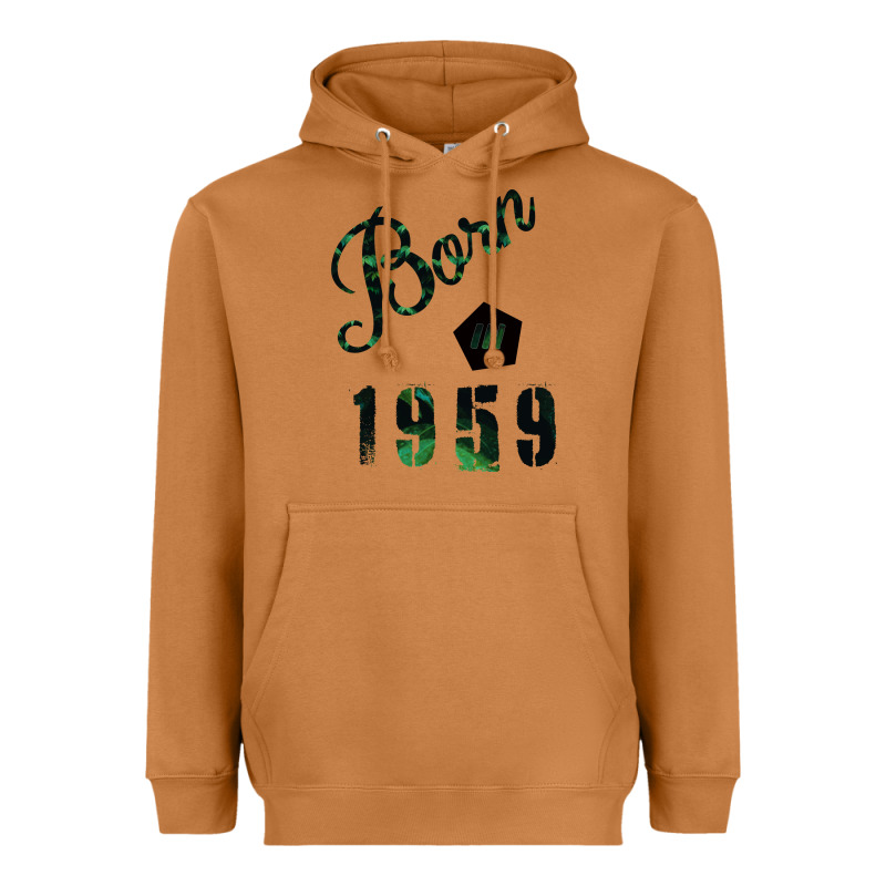 Born In 1959 Heavyweight Hoodie by Bettercallsaul | Teevron