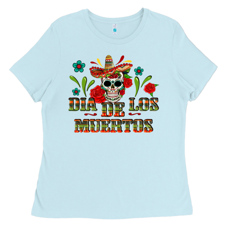 Dia De Los Muertos Ladies Tee by texasbilliewilder | Teevron