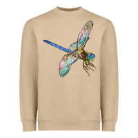 Mushroom Dragon Fly Heavyweight Sweatshirt - LillyAllenDesigns