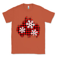Copper Christmas snowflakes patch Classic Tee - AdoDesignShop