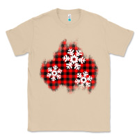 Mushroom Christmas snowflakes patch Classic Tee - AdoDesignShop