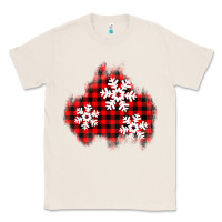 Natural Christmas snowflakes patch Classic Tee - AdoDesignShop