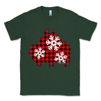 Sports Green Christmas snowflakes patch Classic Tee - AdoDesignShop