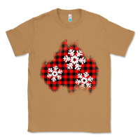 Toasted Coconut Christmas snowflakes patch Classic Tee - AdoDesignShop