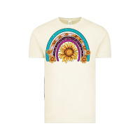 Vintage Arctic rainbow sunflower Vintage Tee - AdoDesignShop