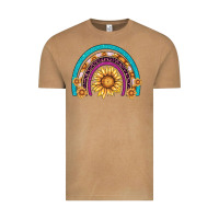 Vintage Camel rainbow sunflower Vintage Tee - AdoDesignShop