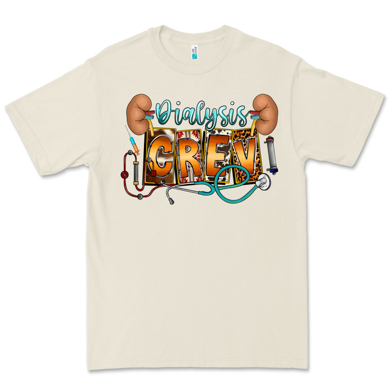 Dialysis Crew Premium Tee by CowhideDigitalArt | Teevron