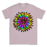 Lilac Peace Hippie Sunflower Classic Tee - Jasminsmagicworld