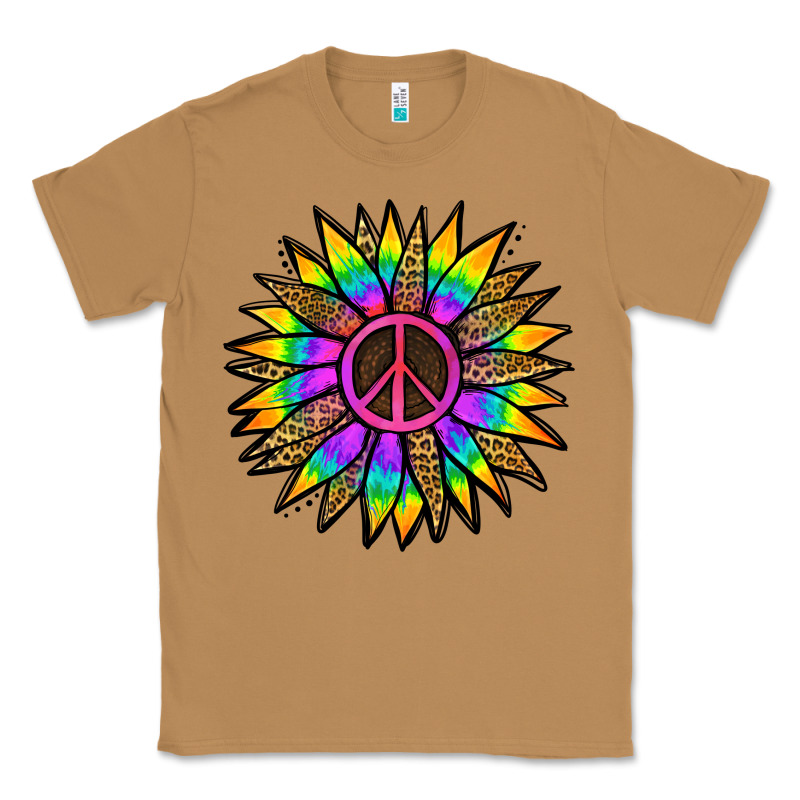 Peace Hippie Sunflower Classic Tee by Jasminsmagicworld | Teevron