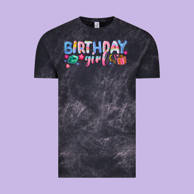 Birthday Girl Vintage Tee Designed By Nancycooperartshop