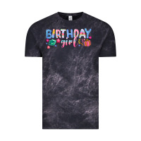 Cloud Black birthday girl Vintage Tee - NancyCooperArtShop