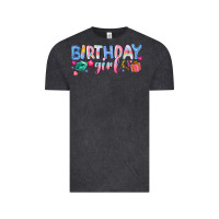 Vintage Black birthday girl Vintage Tee - NancyCooperArtShop