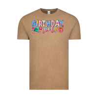 Vintage Coffee birthday girl Vintage Tee - NancyCooperArtShop