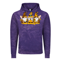 Cloud Purple western bee gnomes beehive honey sunflowers Vintage Hoodie - Artiststas