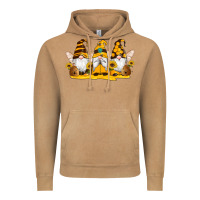 Western Bee Gnomes Beehive Honey Sunflowers Vintage Hoodie | Teevron