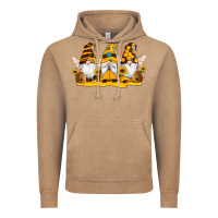 Vintage Coffee western bee gnomes beehive honey sunflowers Vintage Hoodie - Artiststas