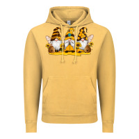 Vintage Mustard western bee gnomes beehive honey sunflowers Vintage Hoodie - Artiststas
