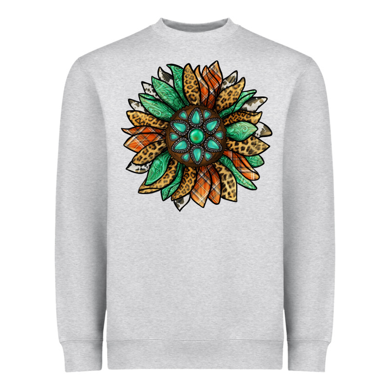 Thanksgiving Fall Sunflower Heavyweight Sweatshirt by Jasminsmagicworld | Teevron