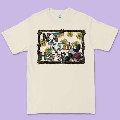 Not Today Heifer Premium Tee Designed By Sublimationcraftshop