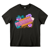 Asphalt hello preschool Heavy Core Tee - RanaPortraitStore