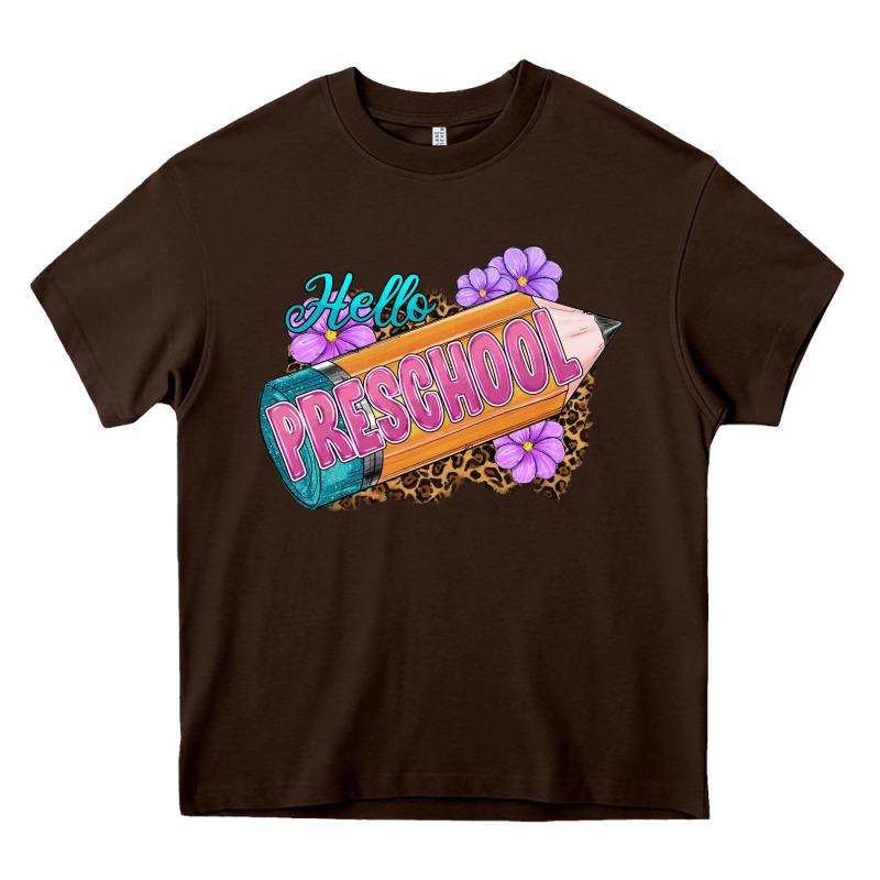 Hello Preschool Heavy Core Tee by RanaPortraitStore | Teevron