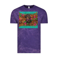 Cloud Purple dachshund Vintage Tee - BarkalooDesign