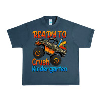 Midnight Navy ready to crush kindergarten Urban Heavy Tee - Jasminsmagicworld