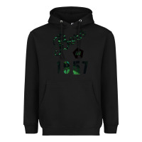 Black Born In 1957 Heavyweight Hoodie - Bettercallsaul