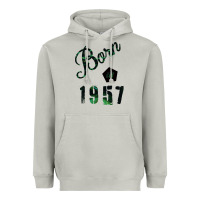 Moon Dust Born In 1957 Heavyweight Hoodie - Bettercallsaul