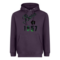Plum Born In 1957 Heavyweight Hoodie - Bettercallsaul