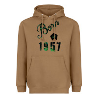 Toasted Coconut Born In 1957 Heavyweight Hoodie - Bettercallsaul