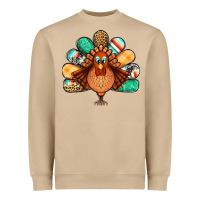 Mushroom thanksgiving turkey Heavyweight Sweatshirt - Jasminsmagicworld