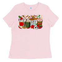 Bubblegum Pink hispanic heritage month coffee cups Ladies Tee - texasbilliewilder