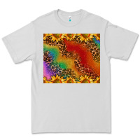 Dove Grey pride sunflower  rainbow leopard Premium Tee - AdoDesignShop