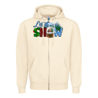 Sandshell let it snow Zipper Hoodie - BundleAndBundleShop