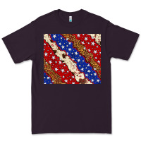 Plum 4th of July USA flag leopard cowhide 20oz tumbler Premium Tee - Neo Western