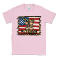Bubblegum Pink proud veteran Classic Tee - Jasminsmagicworld