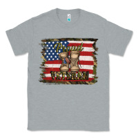 Heather Grey proud veteran Classic Tee - Jasminsmagicworld