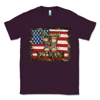 Plum proud veteran Classic Tee - Jasminsmagicworld