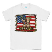 White proud veteran Classic Tee - Jasminsmagicworld