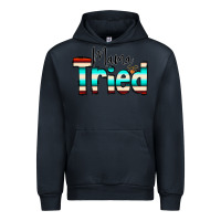 Navy Mama Tried Urban Hoodie - CowCowDesign