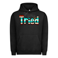 Pigment Black Mama Tried Urban Hoodie - CowCowDesign