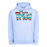 Pigment Grape Ice Mama Tried Urban Hoodie - CowCowDesign
