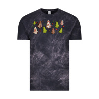 Cloud Black Christmas cakes Vintage Tee - Jasminsmagicworld