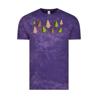 Cloud Purple Christmas cakes Vintage Tee - Jasminsmagicworld