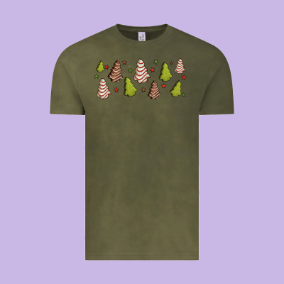 Christmas Cakes Vintage Tee Designed By Jasminsmagicworld