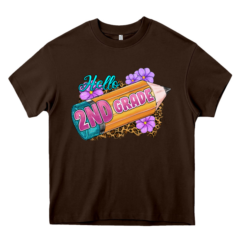 Hello 2nd Grade Heavy Core Tee by RanaPortraitStore | Teevron