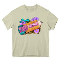 Mossy Hello 2nd Grade Heavy Core Tee - RanaPortraitStore