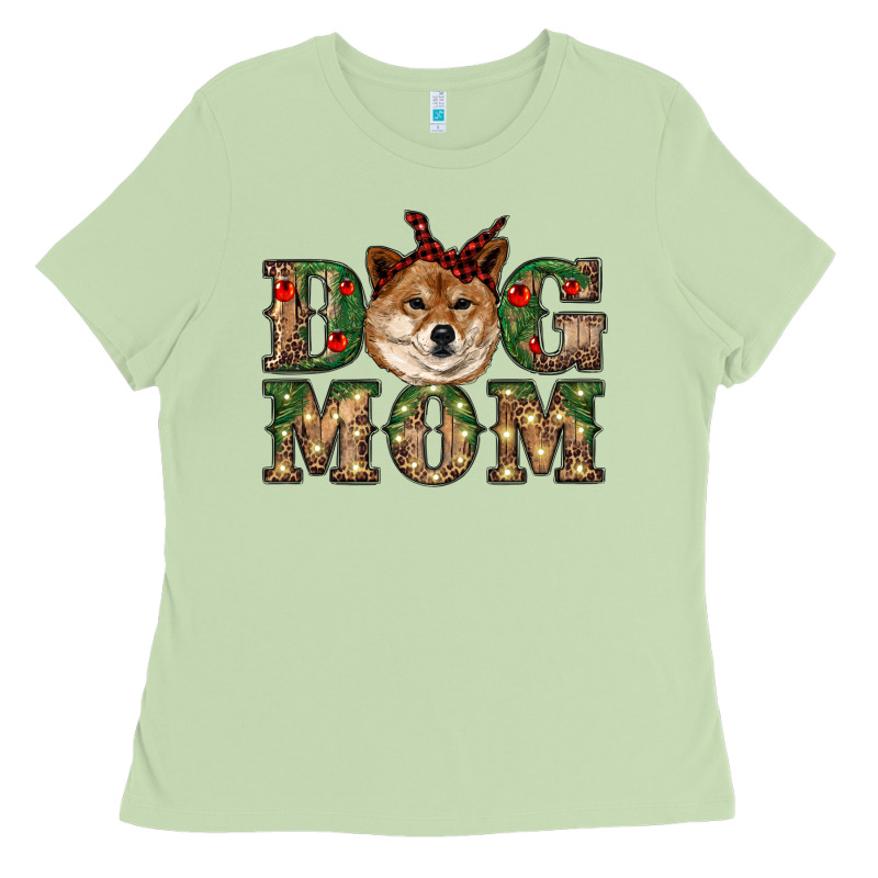 Dog Mom Shiba Inu Ladies Tee by RanaPortraitStore | Teevron