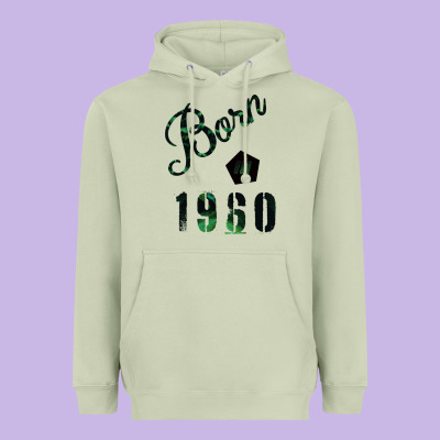 Born In 1960 Heavyweight Hoodie Designed By Bettercallsaul